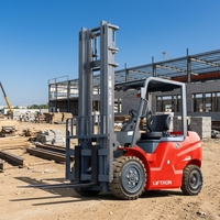 Forklift Counterbalance Listrik Liftron CPD35 3500kg untuk Pengendalian Beban Stabil dan Pengangkutan Kargo di Pabrik Panel Furnitur
