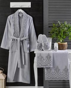 <span class=keywords><strong>Peignoir</strong></span> de luxe en tissu éponge pour <span class=keywords><strong>homme</strong></span>, ensemble de vêtements de nuit, col à capuche personnalisé, <span class=keywords><strong>grande</strong></span> <span class=keywords><strong>taille</strong></span>, motif uni, vente en gros - Product Image 4