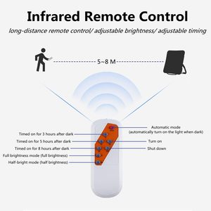 Projecteur LED Solaire Extérieur Industriel Étanche IP65 pour Jardin - Vente en Gros - Product Image 2