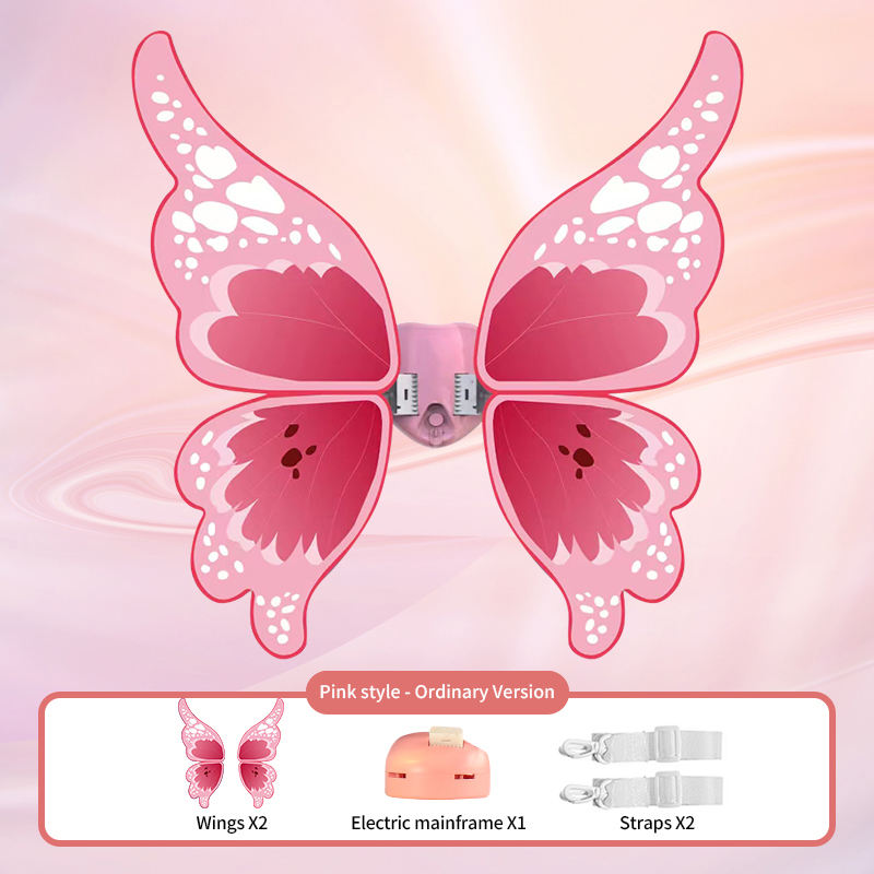Electric fairy Wings - pink without lights