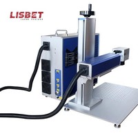 Marqueur laser séparé 30W-100W Graveur laser à fibre Scanner galvo haute vitesse Haute précision Portable de table Marquage laser DXF/PLT