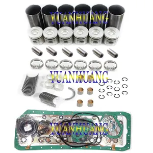 LT10 Mesin Membangun Kembali Kit Wtih Penuh Gasket Kit untuk Cummins LT10 Mesin Diesel Liner Silinder Piston & Cincin Bantalan Mesin Cuci