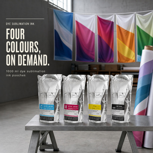 SureColor F Series Sublimation Ink <b>Bag</b> 1000ml T742X T7421 T7422 T7423 T7424 Compatible for Epson F6080 F7280 Bulk - Product Image 1