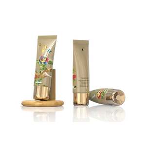 Custom Empty Plastic PE Body Hand Cream Soft Cosmetic Packaging Squeeze Tube