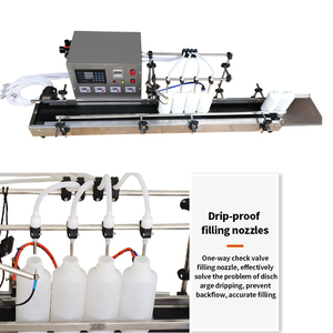 Doanh Nghiệp Nhỏ sản xuất máy bảng Top bốn đầu làm đầy chất lỏng nước hoa uống lỏng tinh dầu dây chuyền lắp ráp rượu vang - Product Image 3