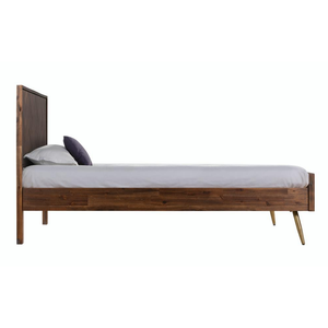 Collection BERGEN, design moderne, écologique, meubles de chambre à coucher multifonctionnels réglables, en chêne/pin/acacia - Product Image 4