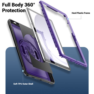 Étui pour tablette Samsung Galaxy Tab A9 <span class=keywords><strong>Plus</strong></span> 11 pouces 2023 modèle SM X210/X216/X218 étui de <span class=keywords><strong>Protection</strong></span> tablettes couverture arrière avec support - Product Image 2
