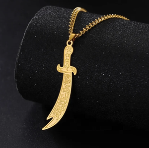 316l Acier Inoxydable À La Mode Hazarat Imam Ali Collier Étanche Populaire <span class=keywords><strong>Ya</strong></span> Ali Collier Islamique Bijoux - Product Image 2