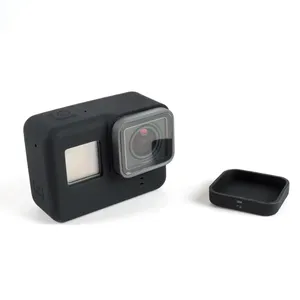 Chất lượng cao Silicone tay áo trường hợp với máy ảnh cap phụ kiện gói cho <span class=keywords><strong>GoPro</strong></span> anh hùng 5 <span class=keywords><strong>6</strong></span> 7 hành động máy ảnh - Product Image 2