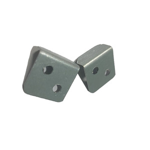 Soporte en L para puerta, de acero galvanizado, esquina de 90 grados, herraje, bloqueo de muebles, tope para cajón - Product Image 4