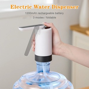 Dispensador de Agua Eléctrico Plegable de Escritorio, Máquina Automática de Agua Potable con Carga USB, Bomba para Botellas de Galón - Product Image 2