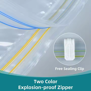 Riutilizzabile di Vuoto del Sacchetto Compresso Per I Vestiti di Stoccaggio All'ingrosso Airbaker Risparmiatore Dello Spazio di Vuoto Sacchetto di Immagazzinaggio - Product Image 4