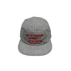 Gorros planos personalizados para adultos, de alta calidad, a la moda, de tela a cuadros, para campamento - Product Image 4