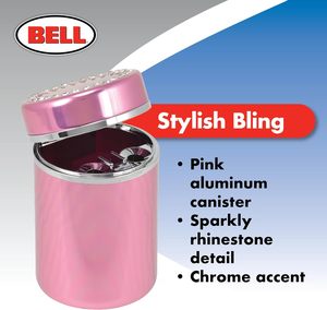 BBell 22-1-39268-8 Cenicero Moderno Multiusos de Aluminio con Detalles de Diamantes de Imitación, Talla Única, Hecho en China - Product Image 4