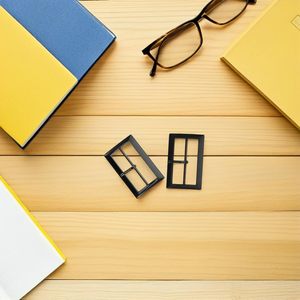 Boucles de ceinture en alliage de zinc, rectangulaires, réglables, pour la confection de vêtements, manteaux et bretelles, pièces de rechange - Product Image 5