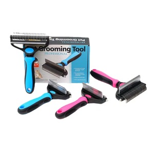 Wholesale Plastic Pet Hair Unknotting Comb Beauty <b>Dog</b> Hair Removal - Product Image 5