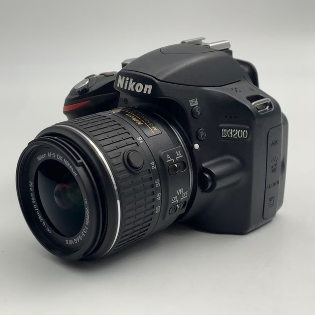 Wholesale Used Nikons D3200 DSLR Camera 18-55mm VR Lens Kit 24.2MP 1080p HD Video Grade A+ Refurbished for Beginner Resale