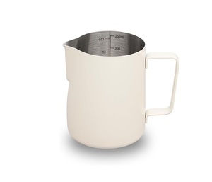 Bình hấp kim loại màu trắng sữa 600ml cấp thực phẩm có miệng nhọn dùng cho cà phê Cappuccino Latte Art - Product Image 4