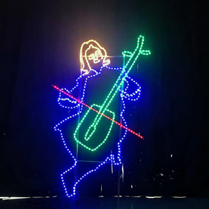 Bespoke 2D Christmas Motif <b>Light</b> with Custom Pattern for Malls Events Theme Parks and Commercial Projects - Product Image 1