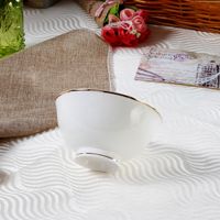 Ensemble de vaisselle de luxe en porcelaine fine Phnom Penh, écologique et compatible lave-vaisselle, pour la restauration hôtelière, vente en gros