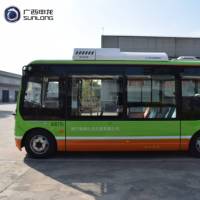 Autobús Urbano Eléctrico LHD Automático de 19 Pasajeros, 6 Metros, 69 km/h, 440 km de Autonomía, 11-20 Asientos, Monitoreo Remoto, Telemática, Nueva Energía