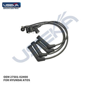 Kit Cavi di Accensione USEKA OEM 27501-02H00 di Alta Qualità a Prezzo Vantaggioso per HYUNDAI Atos I10 GETZ GALLOPER <span class=keywords><strong>KIA</strong></span> Picanto <span class=keywords><strong>OPIRUS</strong></span> - Product Image 2