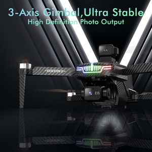 Máy Bay Không Người Lái Toàn Cầu Mới Đến Gd97 Max Siêu Có Thể Gập Lại RC Dron 4K 3-Trục Gimbal Máy Ảnh Vs Wltoys V913 2.4G Lớn Duy Nhất Lưỡi Máy Bay Trực Thăng - Product Image 3