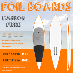 Planche de SUP en fibre de carbone de haute qualité avec sac, capacité de charge de 150 kg, pour le surf et les eaux océaniques - Product Image 2