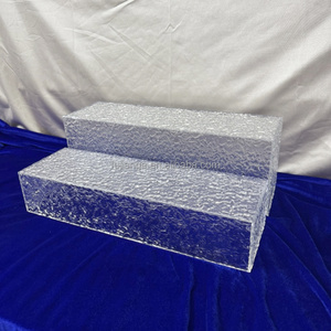 Set Espositore Buffet All'ingrosso, Alzate per Esposizione Feste, Alzate Trasparenti in Acrilico <span class=keywords><strong>Cristallo</strong></span> a Più Livelli per Torte Nuziali, Alzate per Esposizione Cibo - Product Image 1