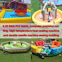 Taureau mécanique gonflable pour sports de combat, équipement de divertissement compétitif pour adultes, idéal pour les activités de plein air