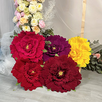 Keranjang Bunga Peony Besar Beraroma Harum, Ukuran 1-1,5 Meter, untuk Dekorasi Pernikahan, Hari Ibu & Natal