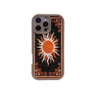Funda Protectora para Teléfono iPhone 16 con Diseño Bohemio de Sol, Estilo Vintage Inspirado en el <span class=keywords><strong>Tarot</strong></span>, Personalizable con Cualquier Imagen - Product Image 5