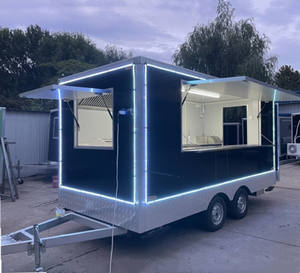 Sortie d'usine, vente chaude, remorque mobile multifonctionnelle, restauration rapide, collations, boissons alcoolisées, boissons, crème glacée - Product Image 3