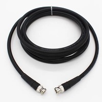 Câble coaxial 12G-SDI Premium OD8.0 avec gaine en PVC épaisse, double blindage, fil de cuivre pur, câble vidéo BNC pour équipement de diffusion