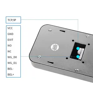 2 Million Color Pixels 5000 Face Fingerprint Card Recognition Photo Video Anti-counterfeiting Attendance Machine