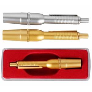 Pluma coreana Cheonshin de tres cabezales para punción sanguínea, con punta de aguja de plástico manual para terapia de ventosas - Product Image 3