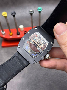 Reloj de Alta Gama, Clásico y Moderno, con Caja de Cerámica Negra y Correa de Lona, Reloj Mecánico Deportivo para Hombre - Product Image 5