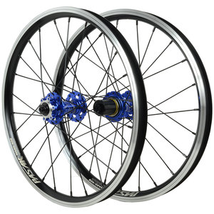 Roues de vélo en alliage BOBY 6061-T6 de 20 pouces, 406 20*1-3/8, frein à disque à 6 goujons, 6 griffes, 4 roulements, frein en V, avant/arrière - Product Image 5