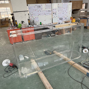 Pemasok Harga Murah Kustom Tangki Ikan Akuarium Akrilik Besar Persegi Panjang Transparan - Product Image 6