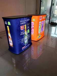 طاولة عرض مستطيلة قابلة للطي، منصة عرض تجارية، طاولة ترويجية قابلة للطي - Product Image 6