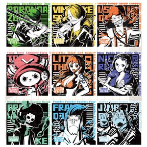 GP Magnets Blind Box Luffy Zoro Sanji Nami ONE PIECE Gioco di <span class=keywords><strong>Carte</strong></span> da Tavolo Magneti Carini Custodia in Acrilico Action Figure Anime Cartas - Product Image 6