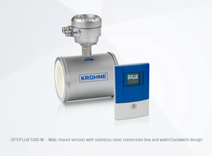 เครื่องวัดอัตราการไหลแบบดิจิตอล Krohne-OPTIFLUX 5300 ของแท้ใหม่ 100% สำหรับน้ำ น้ำมัน และอากาศ รองรับ OEM - Product Image 1