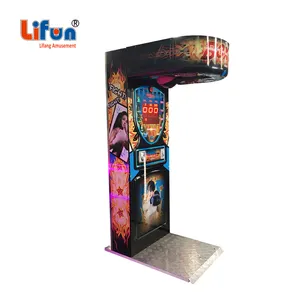 Hiburan pukulan besar koin tinju dioperasikan permainan mesin Punching Boxing tiket elektronik penebusan mesin tinju Arcade