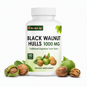 Supplément antioxydant à base de coques de noix noires - Riche en antioxydants naturels pour le soutien digestif et hépatique. - Product Image 2