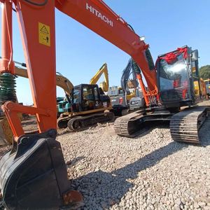 Excavatrice hydraulique sur chenilles d'occasion Hitachi ZX120 de 12 tonnes en excellent état de fonctionnement, à vendre. - Product Image 1