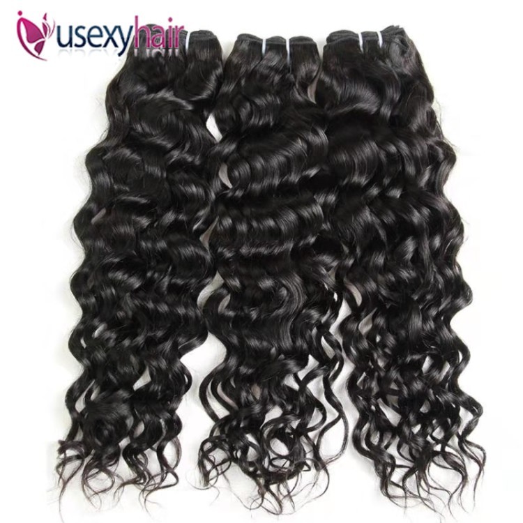 Cheveux ondulés effet "Water Wave" de qualité 12A