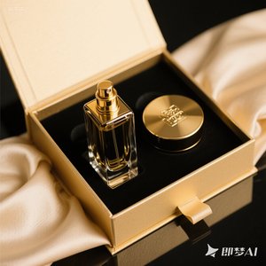 Tùy chỉnh Mẫu chai nước hoa sang trọng với tùy chỉnh thân thiện với môi cao cấp hộp thiết lập tái chế phân hủy sinh học đôi mở hộp quà tặng - Product Image 1