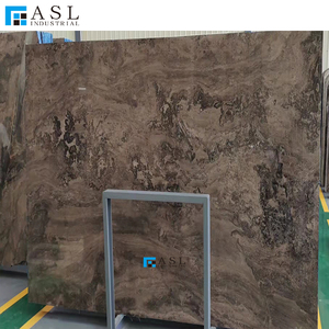 Dalle de <span class=keywords><strong>marbre</strong></span> gris ondulé Moon Valley de Turquie, <span class=keywords><strong>pierre</strong></span> polie pour mur, sol, comptoir et dessus de lavabo - Product Image 4