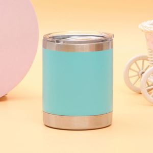 Custom Logo 10oz 304 Stainless Steel <b>Double</b> <b>Wall</b> Vacuum Insulated Tumbler Thermal <b>Mug</b> for Travel Office - Product Image 2