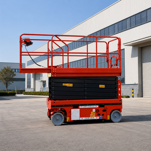 Plataforma Elevadora de Tijera Eléctrica Móvil, Autopropulsada, Hidráulica, Plataforma de Trabajo Aérea, Fabricante OEM ODM, China - Product Image 2